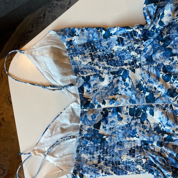 SOLD - Abercrombie & Fitch - Strappy Drop-Waist Maxi Dress size large - Picture 5 of 5